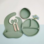 Baby Bib Set Factory - Modern Waterproof Suction Dish