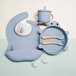 Baby Dishes Set Factory - Cartoon Animal Silicone Feeding