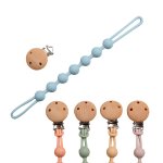 Baby Pacifier Clip Factory - XLEE Hot Sale Wooden Teething