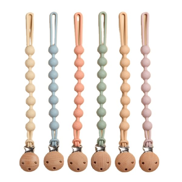 Baby Pacifier Clip Factory - XLEE Hot Sale Wooden Teething