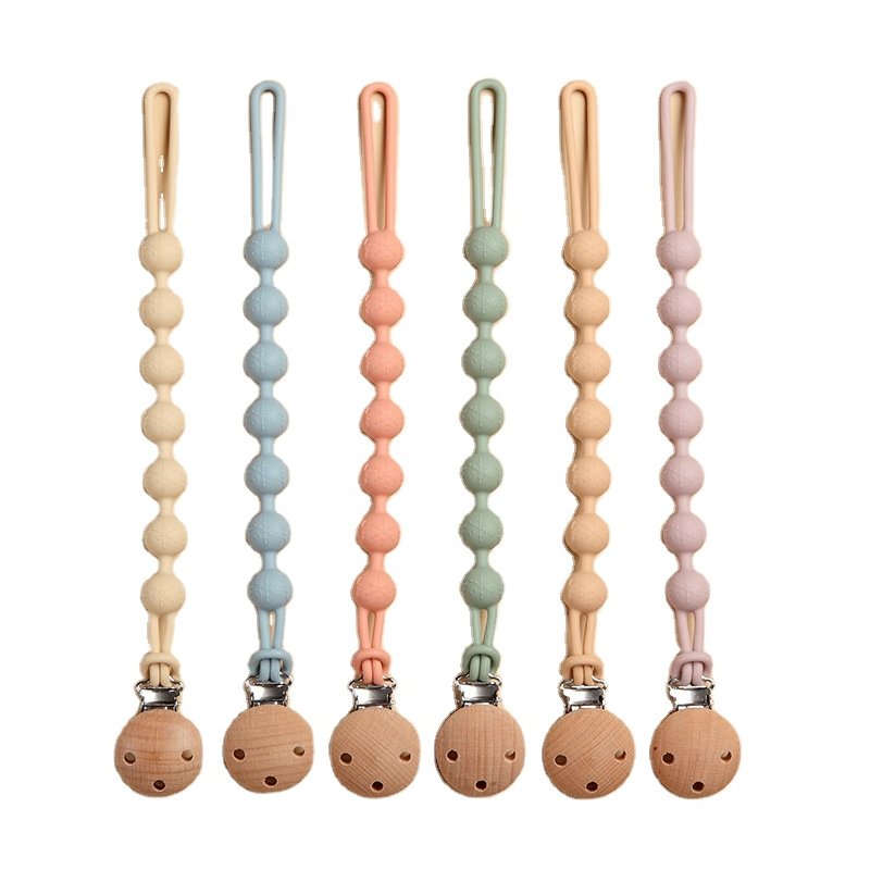 Baby Pacifier Clip Factory - XLEE Hot Sale Wooden Teething