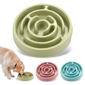 Dog Bowl Factory - Intelligent Slow Eating Plastic Plate