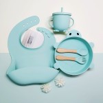 Baby Dishes Set Factory - Cartoon Animal Silicone Feeding
