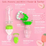 Baby Fruit Feeder Factory - Colorful Rattle Pacifier Feeder
