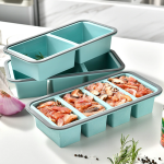 Silicone Storage Box Factory - Compartmentalized Flip Top Lid