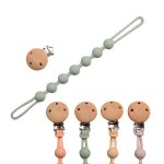 Baby Pacifier Clip Factory - XLEE Hot Sale Wooden Teething