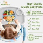 Kids Feeding Set Factory - BPA Free Microwave Safe Plate