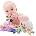 Baby Teething Ring Factory - Organic Cotton Wood Crochet