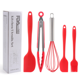 Kitchenware Set Factory - 5 Piece Silicone Baking Tools