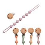 Baby Pacifier Clip Factory - XLEE Hot Sale Wooden Teething