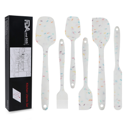 Silicone Scraper Set Factory - 6 Piece Oil Brush Spatula