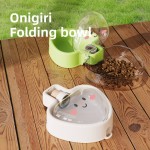 Pet Water Bottle Factory - Portable 350ml Foldable Bowl