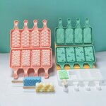 Popsicle Mold Factory - Durable DIY 4 Cavities Silicone