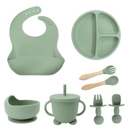 Newborn Gift Set Factory - XLEE BPA Free Silicone Bowl
