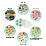 Ice Tray Mold Factory - 7 Hole Silicone with Lid