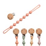 Baby Pacifier Clip Factory - XLEE Hot Sale Wooden Teething