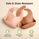 Baby Bib Factory - XLEE BPA Free Silicone Waterproof