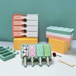 Popsicle Mold Factory - Durable DIY 4 Cavities Silicone