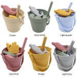 Beach Toy Set Factory - 8pcs Silicone Animal Sand Tools