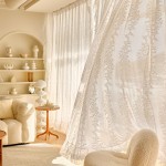 Lace Curtain Factory - French White Gauze Romantic