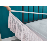 Bed Skirt Factory - Summer Floral Single Piece Lace