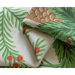 Fabric Curtains Factory - Green Plant Printed Built In