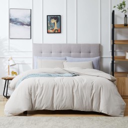 Linen Duvet Cover Set Factory - 100% French Flax Breathable