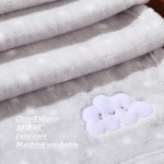 Baby Blanket Factory - Cozy Fluffy Warm Crib Stroller Gift