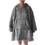 Wearable Blanket Factory - Hot Sale Hoodie Sweatshirt Large Pocket
