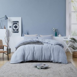 Linen Duvet Cover Set Factory - 100% French Flax Breathable