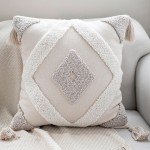 Decorative Throw Pillow Factory - 45cm Pure Cotton Jacquard