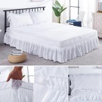 Bed Skirt Factory - Thicken Ruffles Embroidered Craft