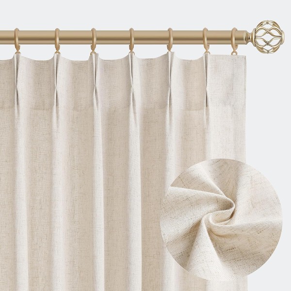Linen Sheer Curtains Factory - Modern Luxury Light Vertical