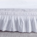Bed Skirt Factory - Thicken Ruffles Embroidered Craft