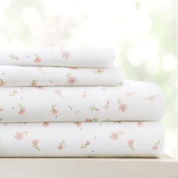 Queen Sheet Set Factory - 4 Piece Breathable Double Brushed