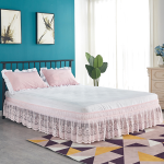 Bed Skirt Factory - Summer Floral Single Piece Lace