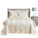 Quilted Quilt Set Factory - Luxury Embroidery Ultrasonic