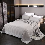 Quilted Quilt Factory - Embroidery Pure Cotton Coverlet
