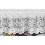 Bed Skirt Factory - Summer Floral Single Piece Lace