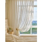 Lace Curtain Factory - French White Gauze Romantic