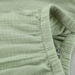 Women Lounge Set Factory - Soft Cotton Gauze Sleeveless Top