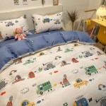 Children's Duvet Cover Factory - 100% Cotton Cartoon Cars