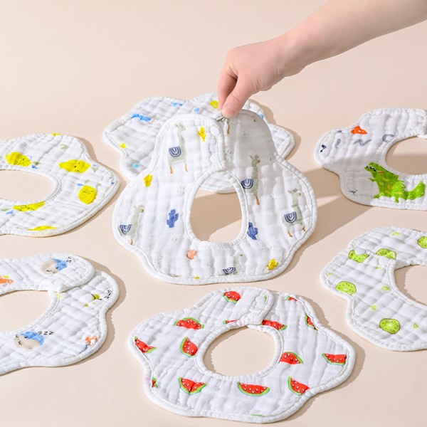 Baby Bib Factory - 8 Layer Cotton Petal Wholesale