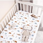Baby Mattress Sheet Factory - 100%cotton Jersey Printed Fitted