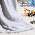 Baby Blanket Factory - Cozy Fluffy Warm Crib Stroller Gift