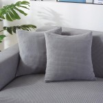 Waffle Pillow Cover Factory - Solid Honeycomb Square Luxury