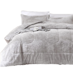 Faux Fur Comforter Set Factory - Luxury Ultra Soft Queen