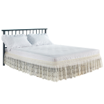 Bed Skirt Factory - Summer Floral Single Piece Lace