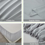 King Sheets Set Factory - 6 Piece Hotel Luxury Microfiber