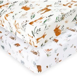 Baby Mattress Sheet Factory - 100%cotton Jersey Printed Fitted